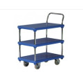 Plastic Platform Trolley With Impact Resistant Deck PP Series 200KGS Capacity